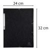 Dosar plic cu elastic, carton colorat 355 g/mp, EXACOMPTA Pressboard