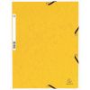 Dosar plic cu elastic, carton colorat 355 g/mp, EXACOMPTA Pressboard