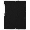 Dosar plic cu elastic, carton colorat 355 g/mp, EXACOMPTA Pressboard