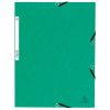 Dosar plic cu elastic, carton colorat 355 g/mp, EXACOMPTA Pressboard