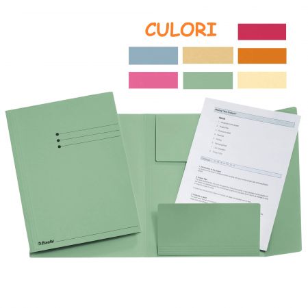 Dosar carton reciclat color, plic, 275 g/mp ESSELTE