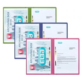 Dosar cu sina dubla, carton colorat 320 g/mp, ELBA Smart Line