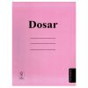 Dosar carton color cu sina, 300 g/mp, PAPERLAND, 50 buc/set