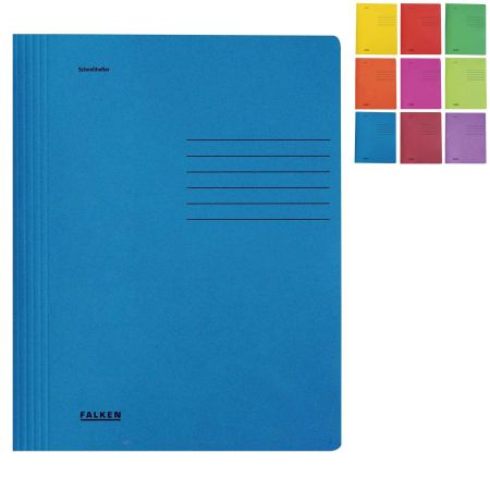 Dosar carton color cu sina, 250 g/mp, FALKEN