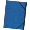 Dosar cu 7 separatoare si elastic, carton colorat 355 g/mp, FALKEN Colorspan