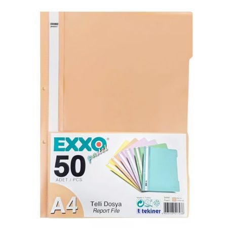 Dosar plastic cu sina EXXO Pastel