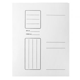 Dosar carton alb plic, 220 g/mp