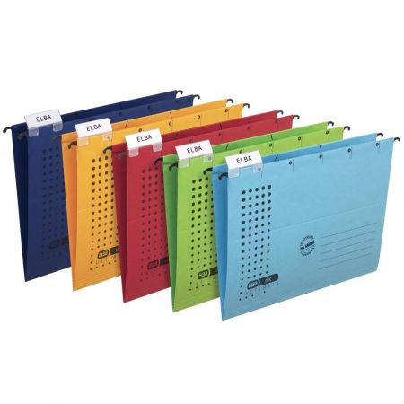 Dosar suspendabil simplu, cu bagheta metalica, ELBA Chic