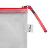 Mapa plastic A4 cu fermoar, ACCENTA Mesh