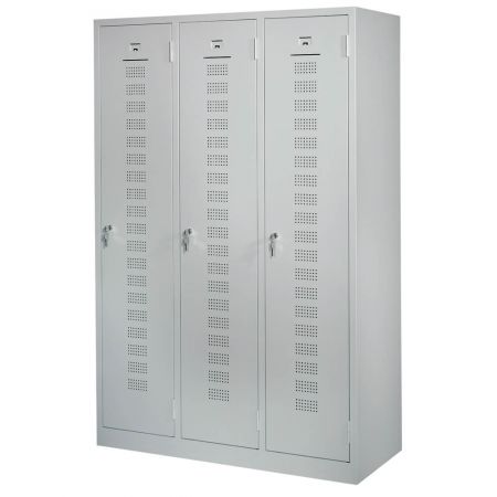 Vestiar metalic cu 3 usi, 87x50x180 cm CEHA