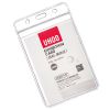 Suport ecuson vertical, 72x102 mm, cu fermoar UHOO 6688