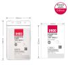 Suport ecuson vertical, 72x102 mm, cu fermoar UHOO 6688