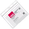 Suport ecuson orizontal, 98x68 mm, cu fermoar UHOO 6687