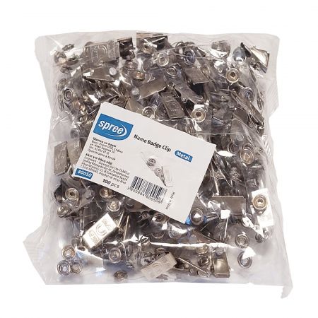 Clipsuri ecusoane SPREE, 100 buc/set