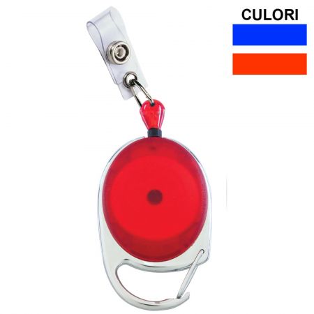 Snur retractabil pentru ecuson