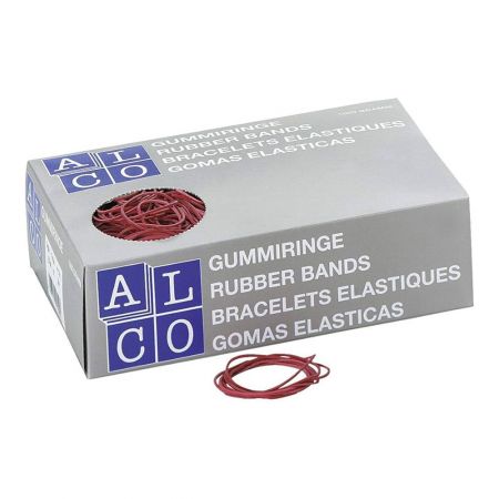 Elastice pentru bani, D 100 x 5 mm, 500g/cutie, ALCO