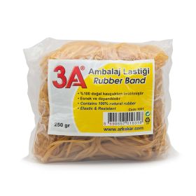 Elastice pentru bani, D 40 x 1.5 mm, 250 g/punga, 3A