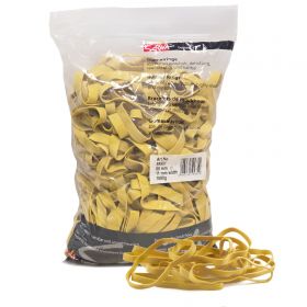 Elastice pentru bani, D 80, 11 mm x 0.8 mm, 1000 g/punga, SCRIVA