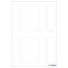Etichete autocolante albe, 13x50 mm, HERMA Vario 3737, 70 buc/set