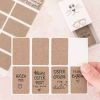 Etichete autocolante kraft, 25x40 mm, HERMA Home Feeling 15751, 32 buc/set