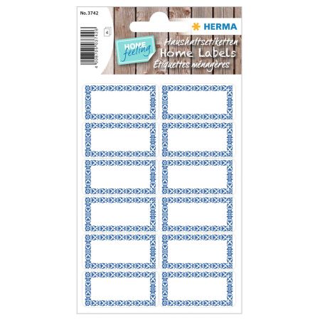 Etichete pentru borcane, 37.5x19 mm, HERMA 3742, 48 buc