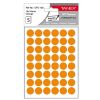 Etichete autocolante rotunde, 16 mm, TANEX, 240 buc/set