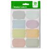 Etichete scolare autoadezive, 64 buc/set, Baisidi
