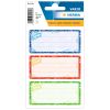 Etichete scolare autoadezive, 9 buc/set, HERMA Vario
