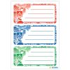Etichete scolare autoadezive, 9 buc/set, HERMA Vario