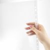 File protectie transparente, 50 microni, 100 buc/set, D.RECT