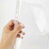 File protectie transparente cristal, A5, 50 mic, 100 buc/set D.RECT