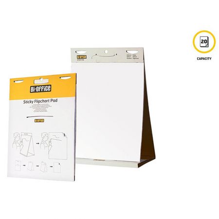 Flipchart portabil 51x71 cm BI-OFFICE