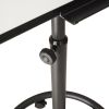 Flipchart magnetic mobil 70x100 cm, cu brate laterale