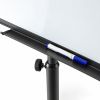 Flipchart magnetic mobil 70x100 cm, cu brate laterale