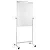 Flipchart whiteboard mobil 2 fete magnetice, 70x100 cm ACCENTA