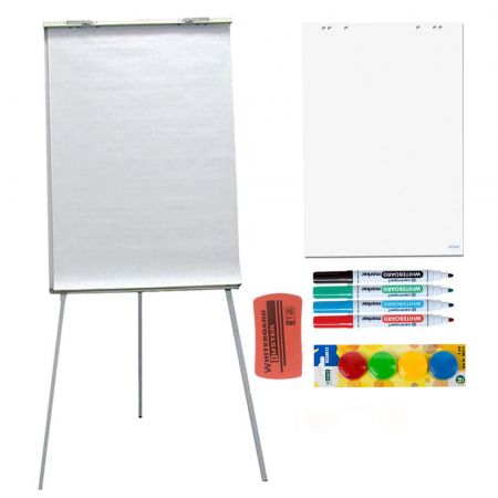 Pachet flipchart magnetic 70x100 cm, ACCENTA
