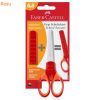 Foarfeca pentru copii, cu protectie grip, FABER-CASTELL