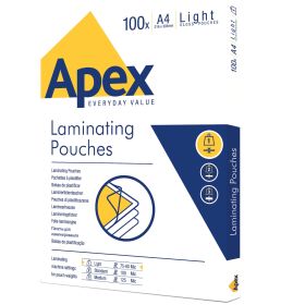 Folie laminare A4, 80 microni, APEX