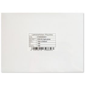 Folie laminare A5 HG, 100 microni, 100 buc/top