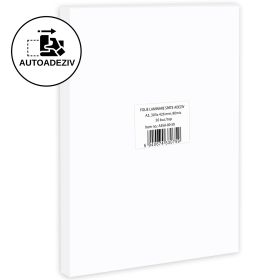 Folie laminare cu spate adeziv, A3, 80 microni, 50 buc/top