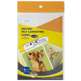 Folii autolaminante 114x164 mm, 5 buc/set