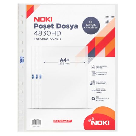 Folii cristal A4 NOKI Extra Wide 4830HD