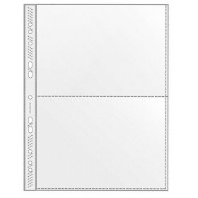 Fila protectie cristal A4 cu 2 buzunare VELOFLEX