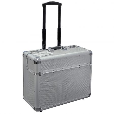 Geanta diplomat troler, din aluminiu cu cifru MONOLITH 2302