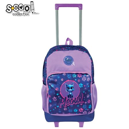 Ghiozdan troller fete S-COOL Trolley