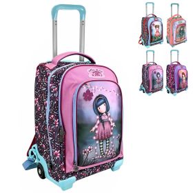 Ghiozdan troller fete, SANTORO Gorjuss