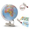 Glob pamantesc iluminat, interactiv 30 cm Parlamondo
