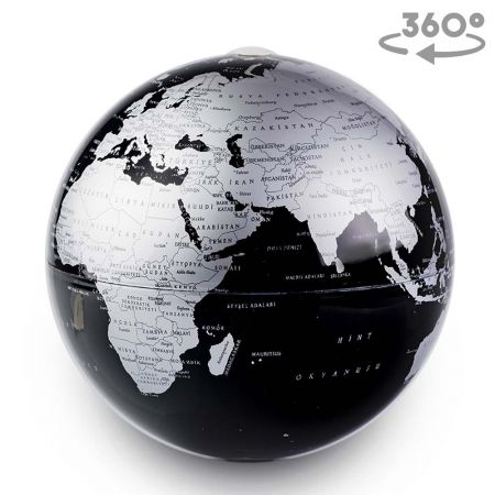 Glob pamantesc rotativ, 15 cm, Black 41155
