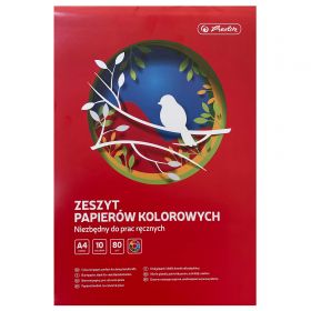 Hartie glasata lucioasa 10 file/set HERLITZ