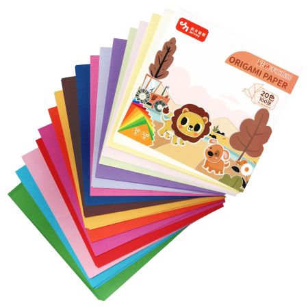 Hartie origami 15x15 cm, COLORARTE, 100 file/set